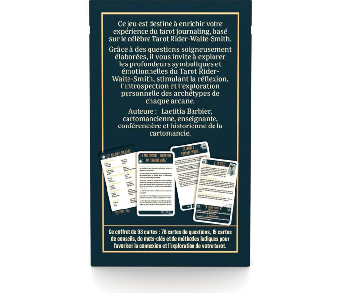 Таро-дневник с А.Э. Уэйтом (французское издание) – Tarot Journaling avec A.E. Waite cards French Edition. Cartamundi
