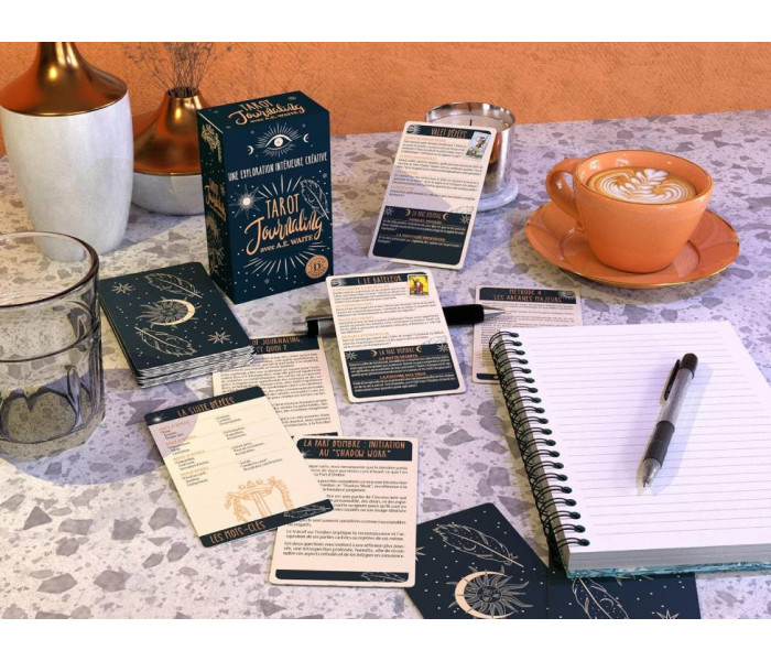 Таро-дневник с А.Э. Уэйтом (французское издание) – Tarot Journaling avec A.E. Waite cards French Edition. Cartamundi