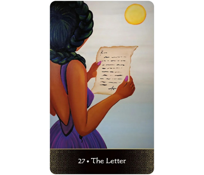 Оракул Ленорман "Афро-богиня" - Afro Goddess Lenormand Oracle. US Games Systems