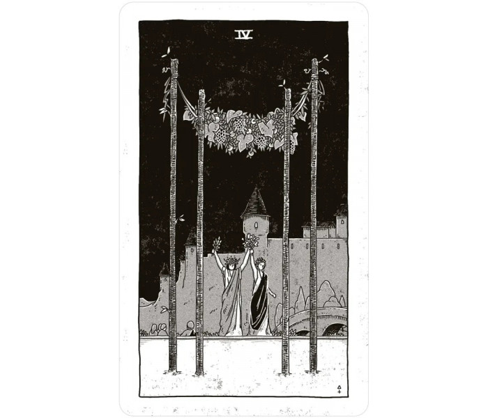 Таро Черного Ритуала - Black Ritual Tarot. US Games Systems