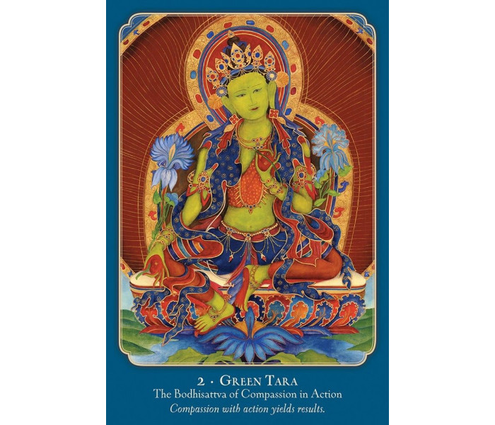 Карти Мудрість Будди та Сила Шакті - Buddha Wisdom Shakti Power Oracle Cards. US Games Systems