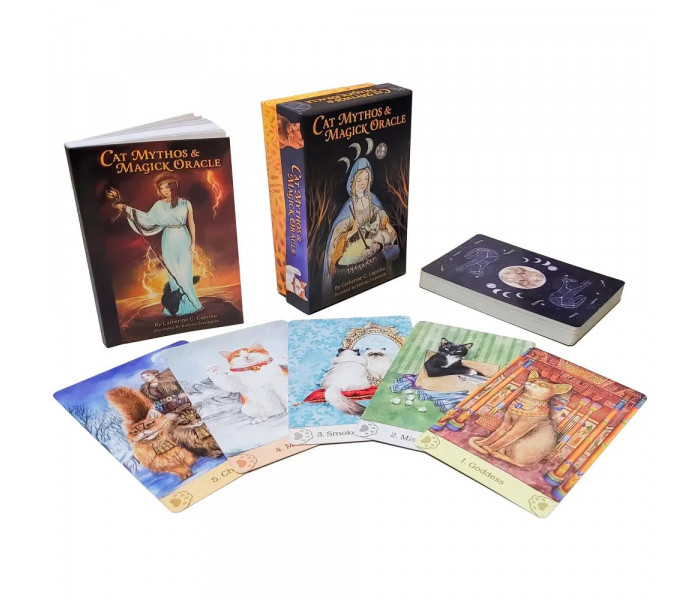 Оракул Кошачьи Мифы и Магия - Cat Mythos & Magick Oracle. US Games Systems