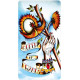 Безрамкове Міні Таро Восьми Монет – Eight Coins Tattoo Tarot Borderless Miniature Edition. US Games Systems