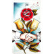 Безрамкове Міні Таро Восьми Монет – Eight Coins Tattoo Tarot Borderless Miniature Edition. US Games Systems