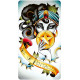 Безрамкове Міні Таро Восьми Монет – Eight Coins Tattoo Tarot Borderless Miniature Edition. US Games Systems