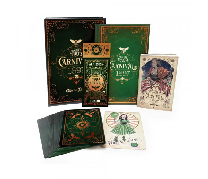 Оракул Карнавал Матері Мортс, 1897 - Mother Morts Carnival 1897 Oracle. US Games Systems