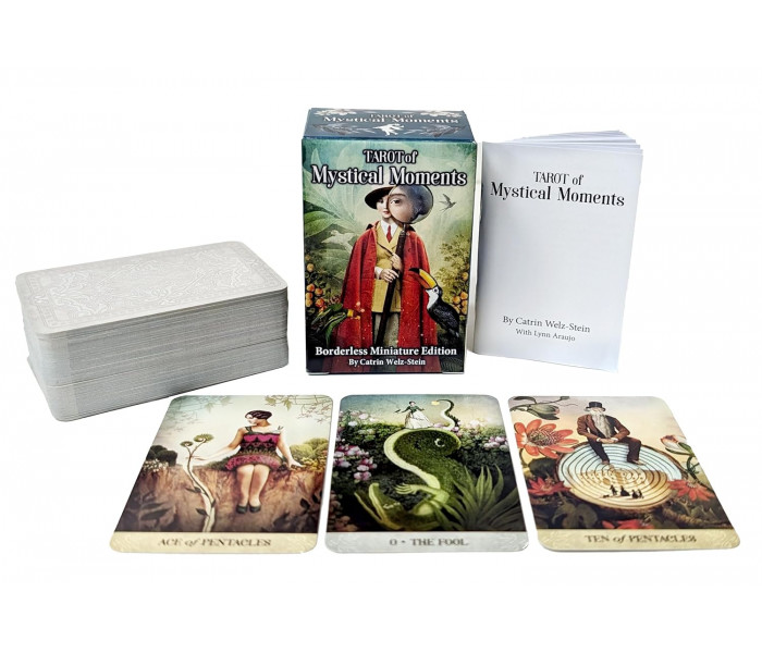 Безрамочное Мини Таро Мистических Моментов - Tarot of Mystical Moments Borderless Miniature Edition. US Games Systems