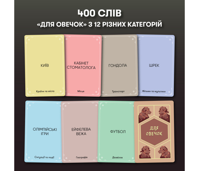 Настільна гра "Вовк в овечій шкурі". Orner