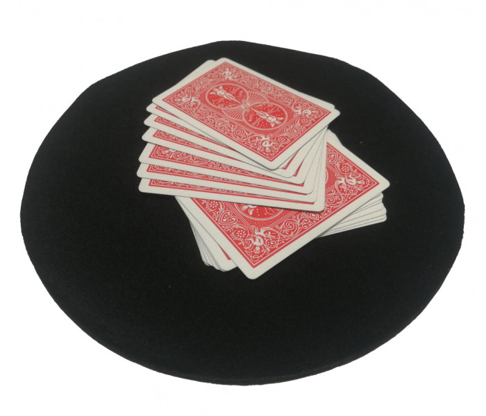 Круглий килимок для карткових трюків Close-up Pad. D=22 см