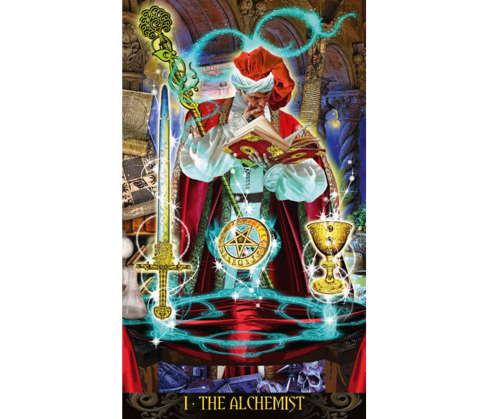 Безрамочное Таро Иллюминатов - Premium Illuminati Tarot. Lo Scarabeo