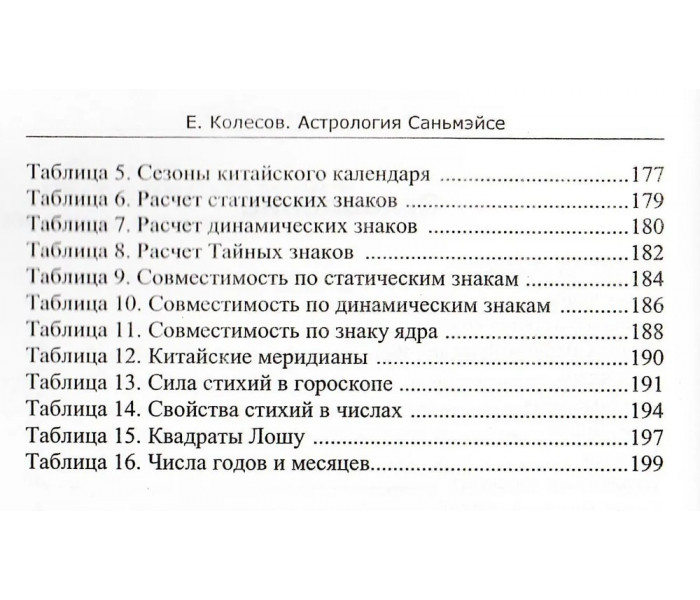 Книга Астрология Саньмэйсе. Китайская астрология. Колесов Евгений