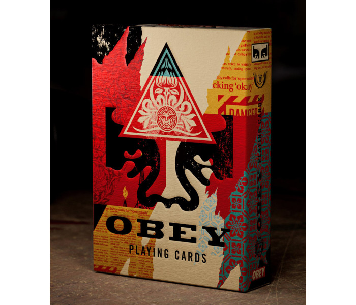 Игральные карты Theory11 OBEY Collage