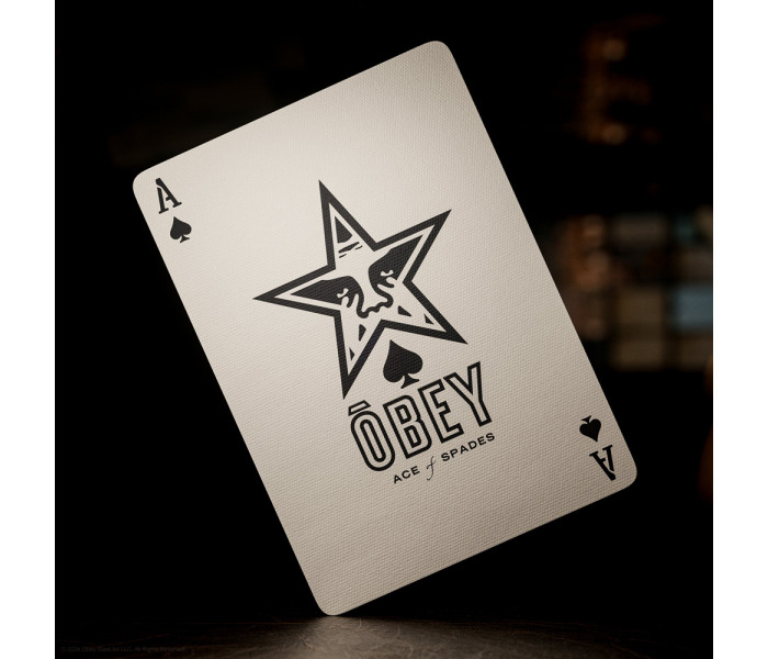 Гральні карти Theory11 OBEY Red