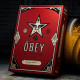 Гральні карти Theory11 OBEY Red