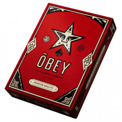 Игральные карты Theory11 OBEY Red