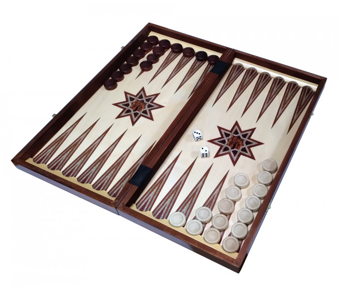 Шахи і нарди Стаунтон №5 Exclusive Light, 47 см. Madon (144a)