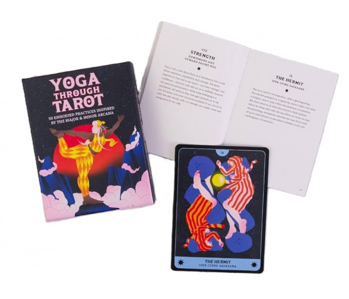 Карты Йога Сквозь Таро - Yoga Through Tarot. Leaping Hare Press