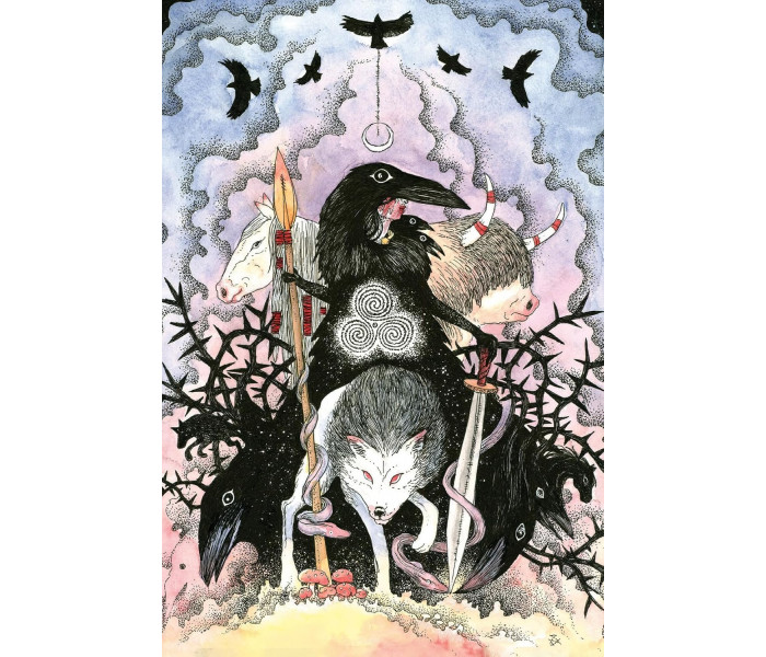 Оракул Заклик Морріган - Call Of The Morrigan Oracle. Llewellyn