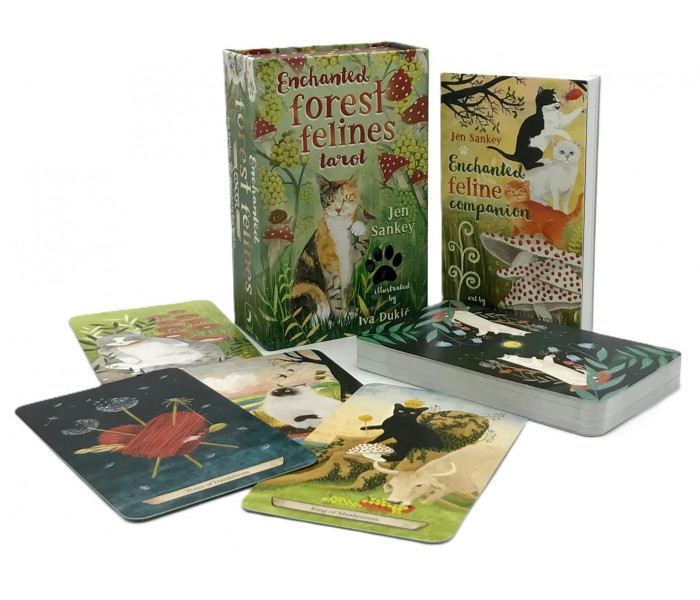 Котяче Таро Зачарованого Лісу - Enchanted Forest Felines Tarot. Llewellyn