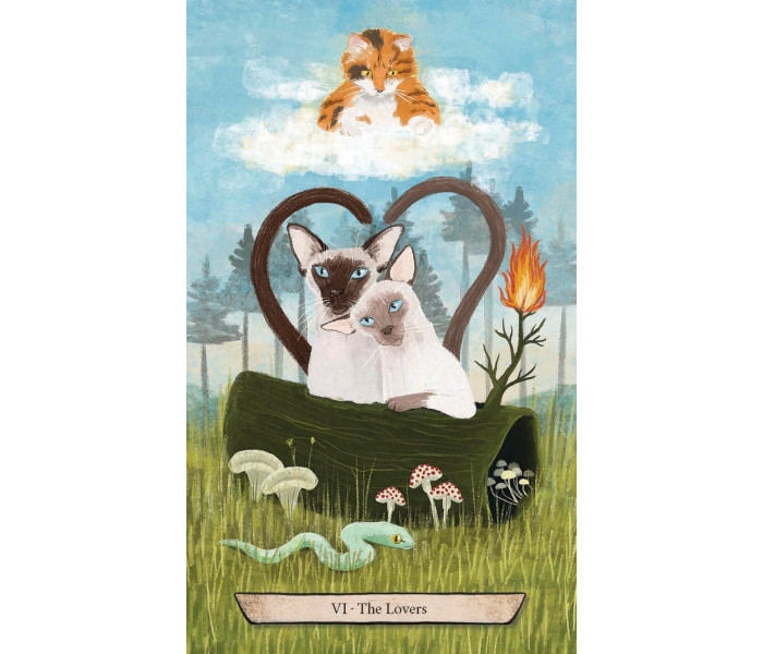 Котяче Таро Зачарованого Лісу - Enchanted Forest Felines Tarot. Llewellyn