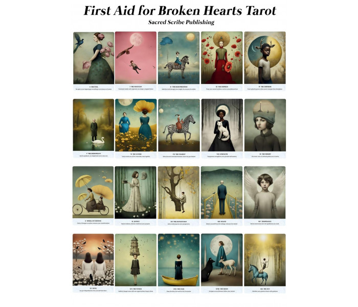 Таро Первая Помощь Разбитым Сердцам - First Aid For Broken Hearts Tarot. Sacred Scribe