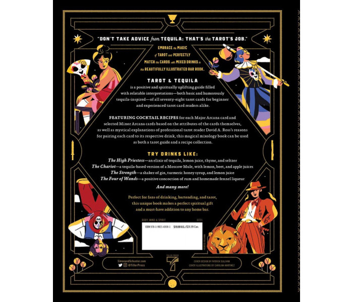 Книга Таро і текіла: путівник по Таро з коктейлями - Tarot & Tequila. Simon Element