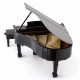 Металлическая сборная 3D модель Grand Piano In Color. Metal Earth (ME1028)