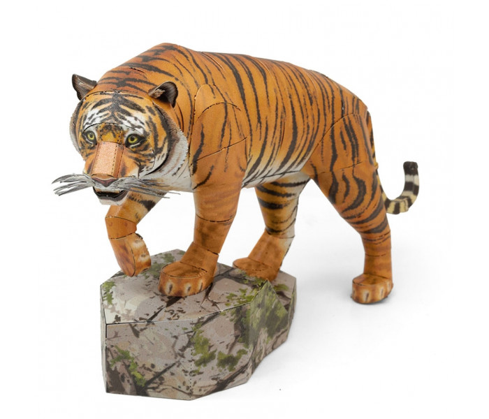 Металлическая сборная 3D модель Bengal Tiger. Metal Earth (ME1029)