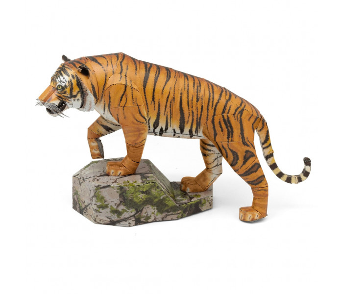 Металлическая сборная 3D модель Bengal Tiger. Metal Earth (ME1029)