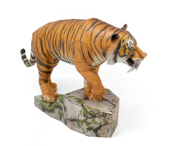 Металлическая сборная 3D модель Bengal Tiger. Metal Earth (ME1029)