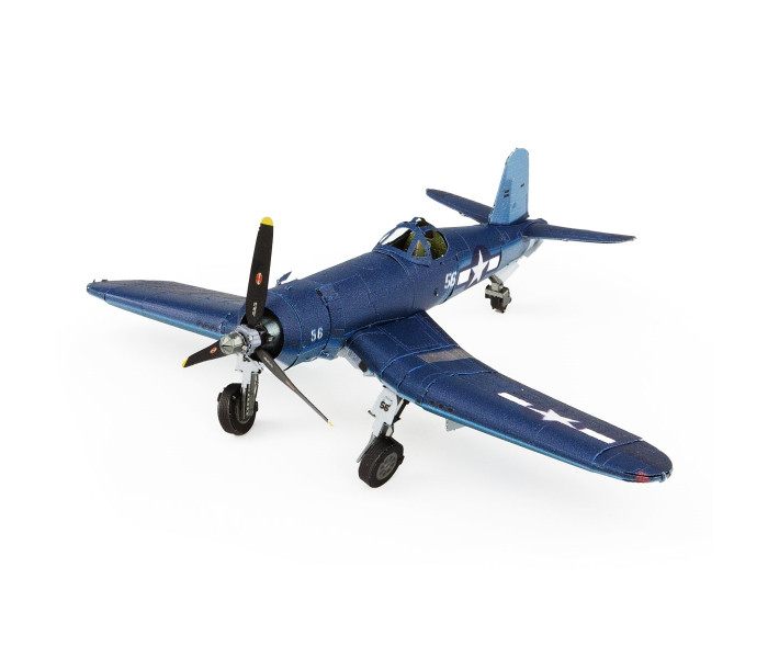 Металева збірна 3D модель F4U Corsair in color. Metal Earth (ME1030)