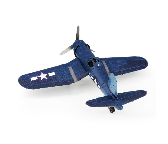 Металева збірна 3D модель F4U Corsair in color. Metal Earth (ME1030)
