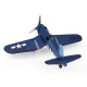 Металева збірна 3D модель F4U Corsair in color. Metal Earth (ME1030)