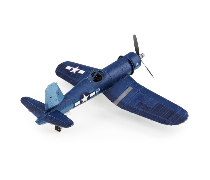 Металева збірна 3D модель F4U Corsair in color. Metal Earth (ME1030)