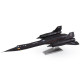 Металлическая сборная 3D модель SR-71 Blackbird in color. Metal Earth (ME1034)