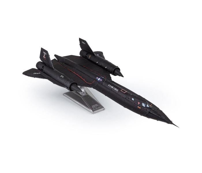 Металлическая сборная 3D модель SR-71 Blackbird in color. Metal Earth (ME1034)