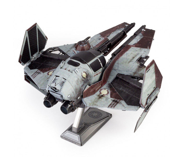 Металлическая сборная 3D модель Star Wars ETA-2 Jedi Starfighter. Metal Earth (MMS487)
