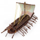 Металева збірна 3D модель Greek Trireme. Metal Earth (PS2021)