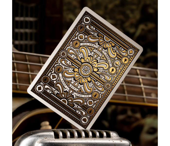 Гральні карти Theory11 Beatles Special Edition White (foiled back)