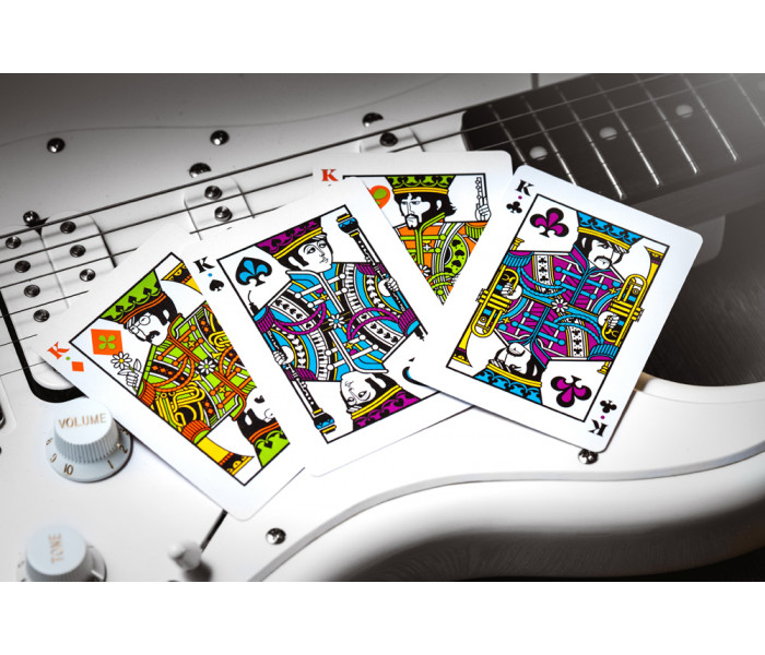 Гральні карти Theory11 Beatles Special Edition White (foiled back)