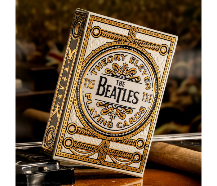 Гральні карти Theory11 Beatles Special Edition White (foiled back)
