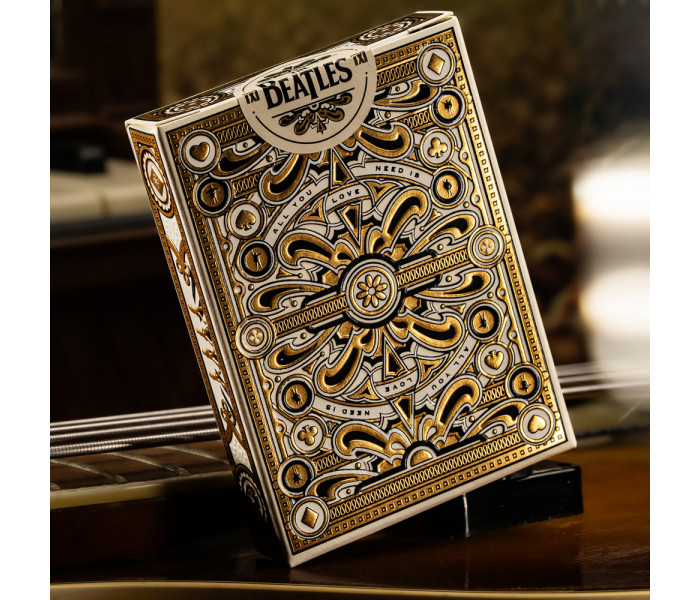 Гральні карти Theory11 Beatles Special Edition White (foiled back)