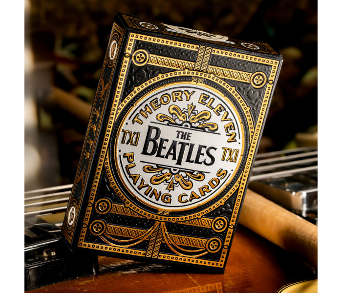 Гральні карти Theory11 Beatles Special Edition Black (foiled back)