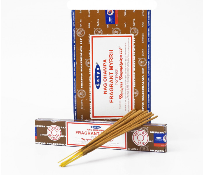 Аромапалички Satya Fragrant Myrrh Ароматна мірра15 г. (9130165)