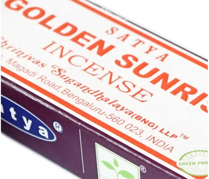 Аромапалички Satya Golden Sunrise Золотий схід 15 г. (9130926)