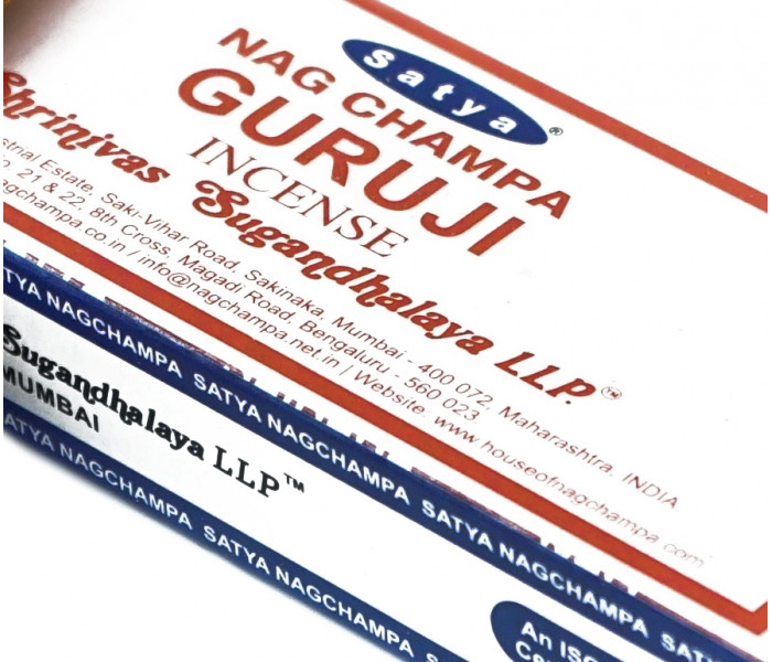 Аромапалочки Satya Guruji Драгоценный учитель 15 г. (9130065)