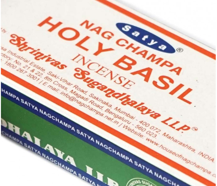 Аромапалочки Satya Holy Basil Святой Базилик 15 г. (9130057)