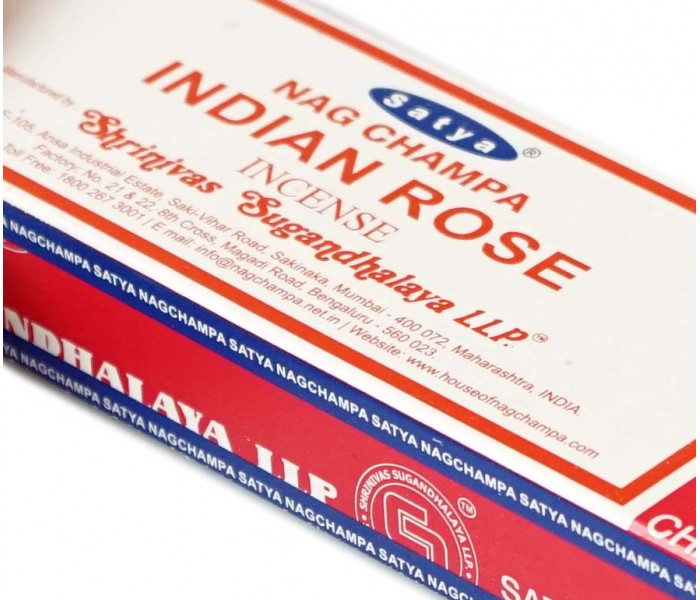 Аромапалички Satya Indian Rose Індійська троянда 15 г. (9130255)