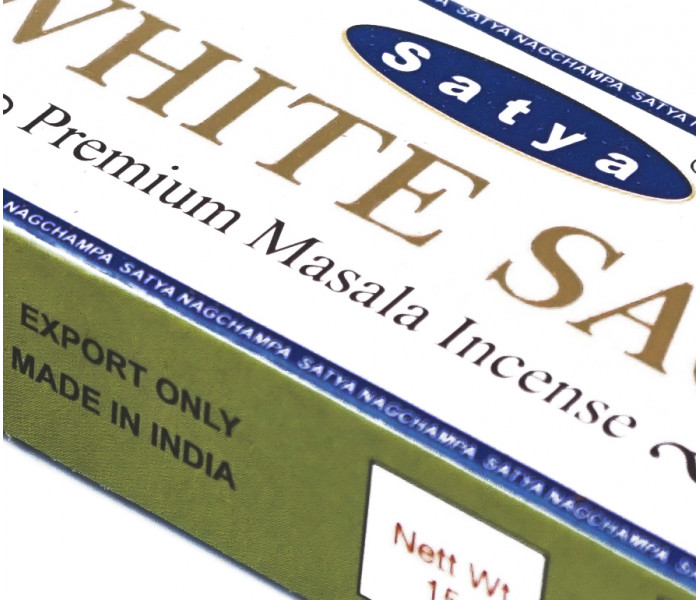 Аромапалочки Satya Premium White Sage Белый Шалфей 15 г. (9130044)