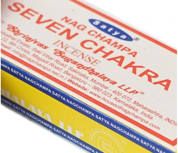 Аромапалочки Satya Seven Chakra Семь чакр 15 г. (9130504)